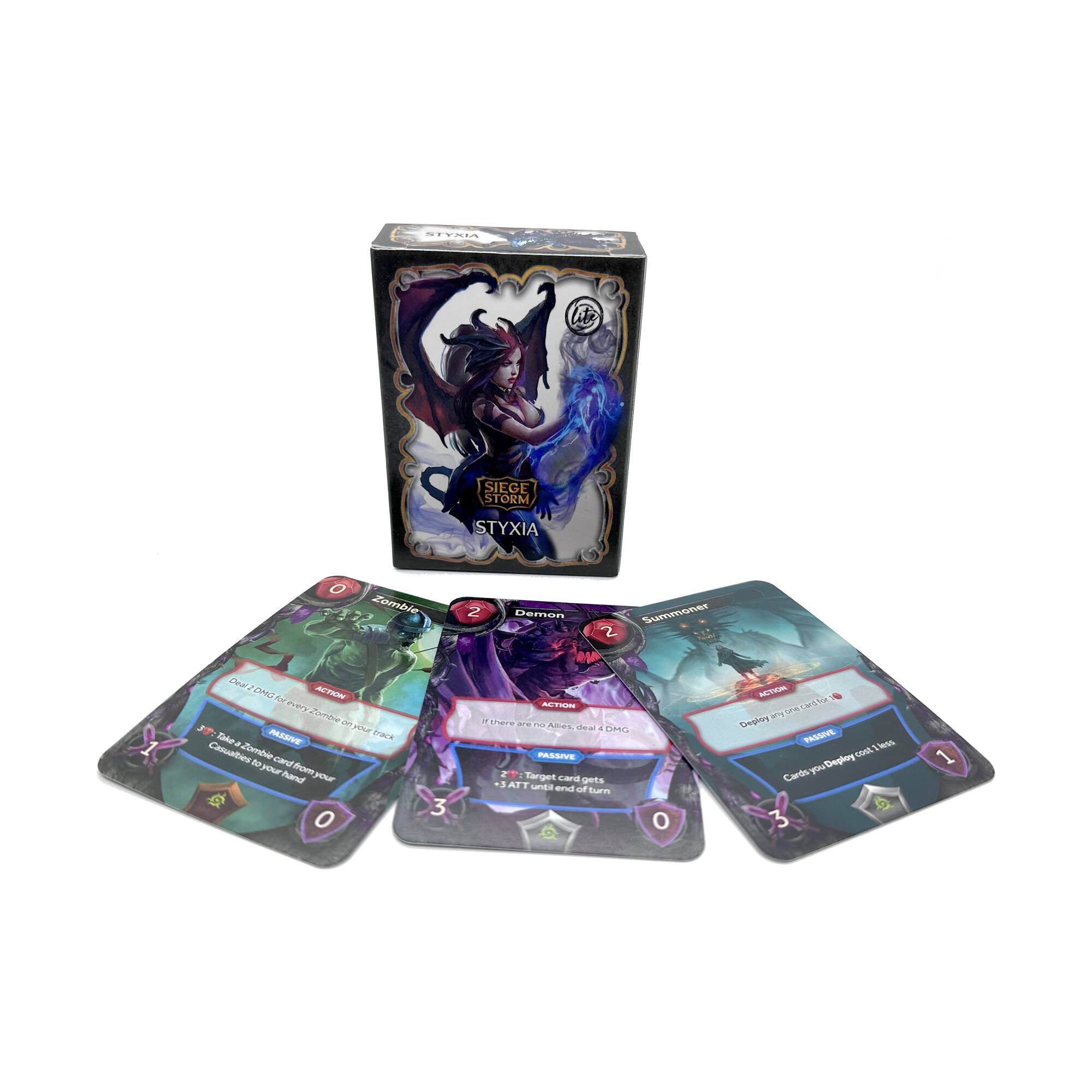 SiegeStorm: Styxia Faction Deck